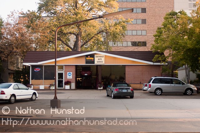 Southeast Auto Service on Franklin Avenue.